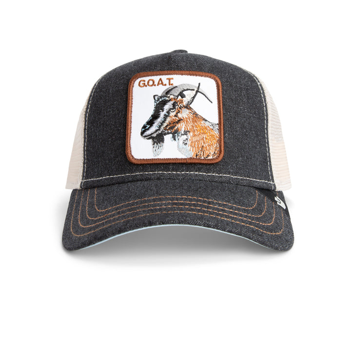 Goorin Bros Trucker Cap - GOAT Dark Denim
