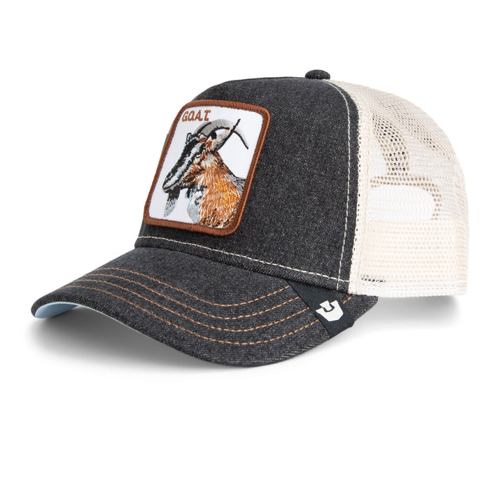 Goorin Bros Trucker Cap - GOAT Dark Denim