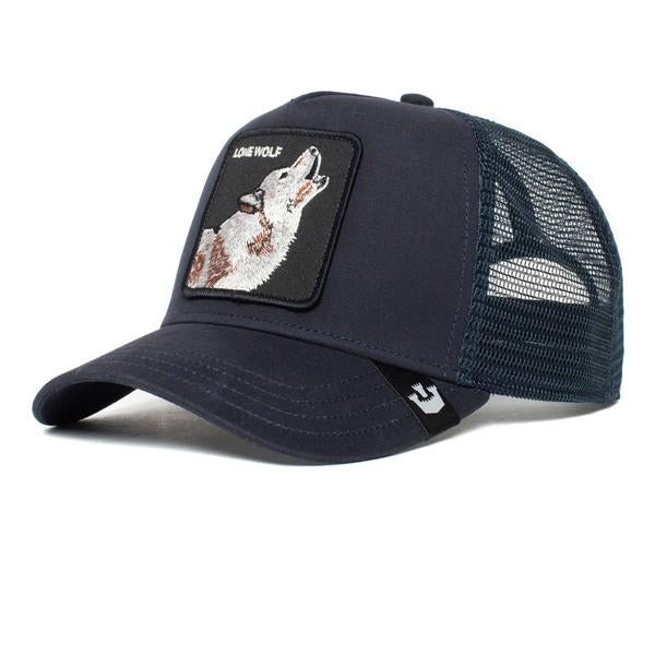 Goorin Bros Trucker Cap - Lone Wolf Navy