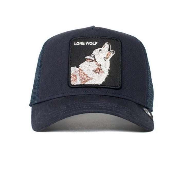 Goorin Bros Trucker Cap - Lone Wolf Navy