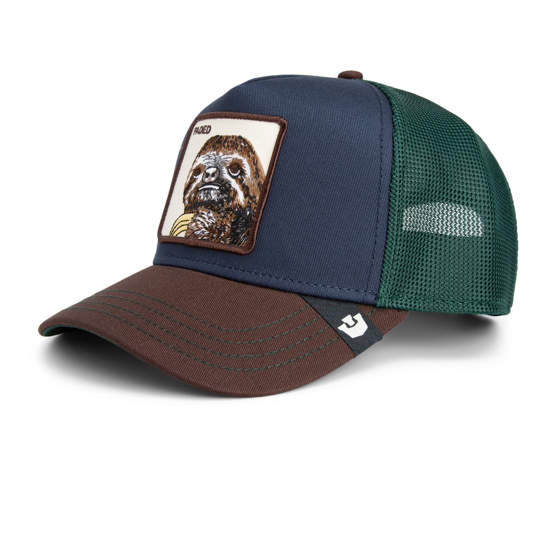 Goorin Bros Trucker Cap - Tri Colour Sloth