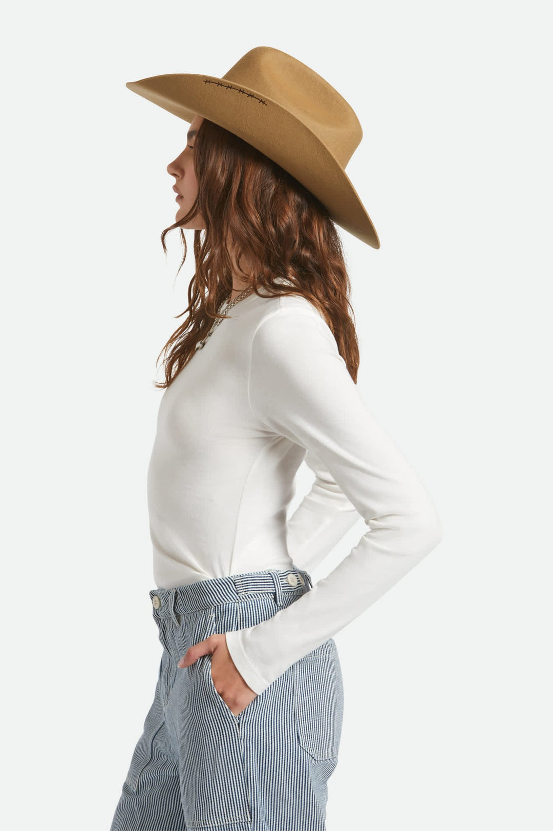 Brixton Laredo Cowboy Felt Hat