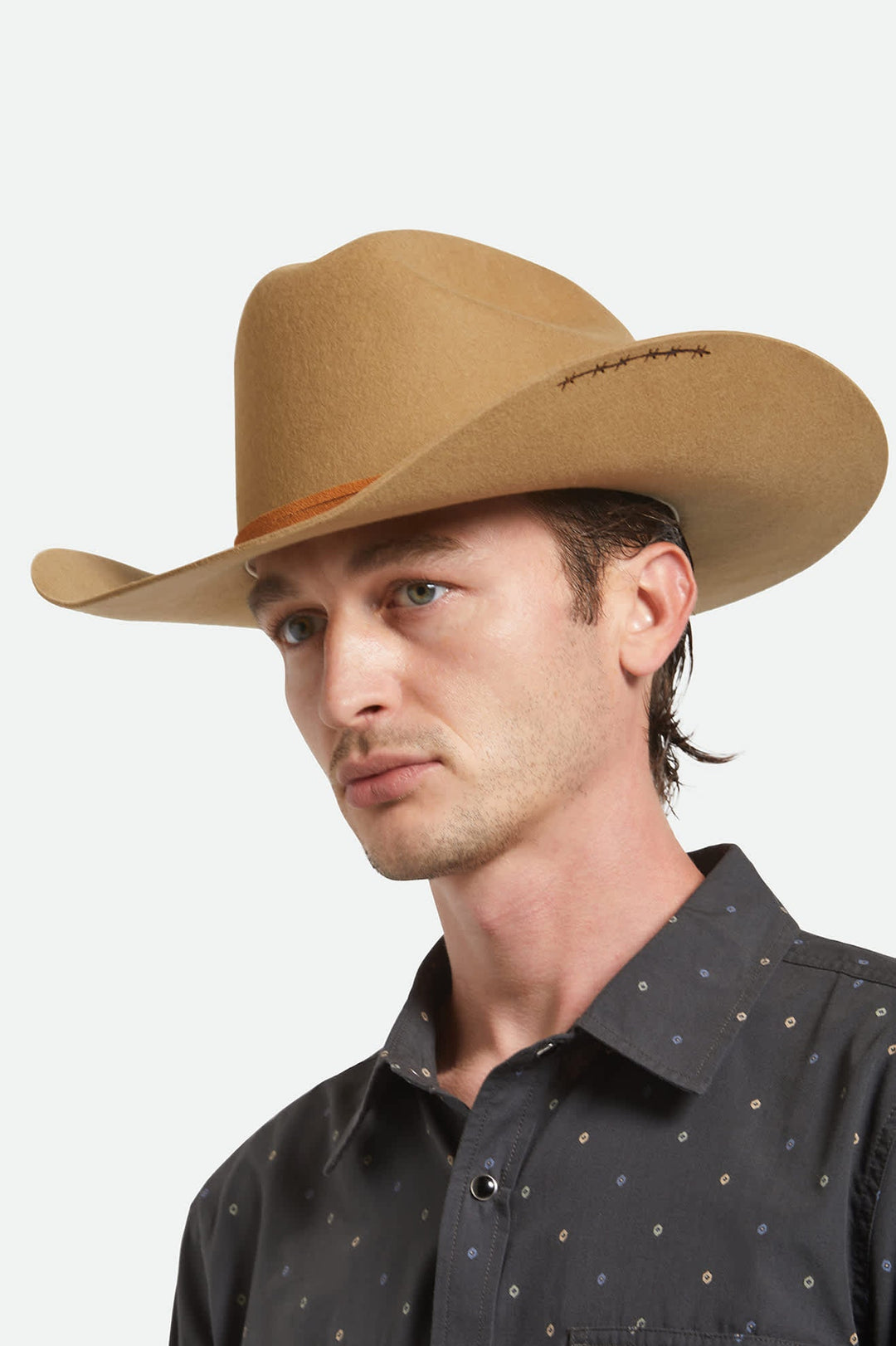 Brixton Laredo Cowboy Felt Hat