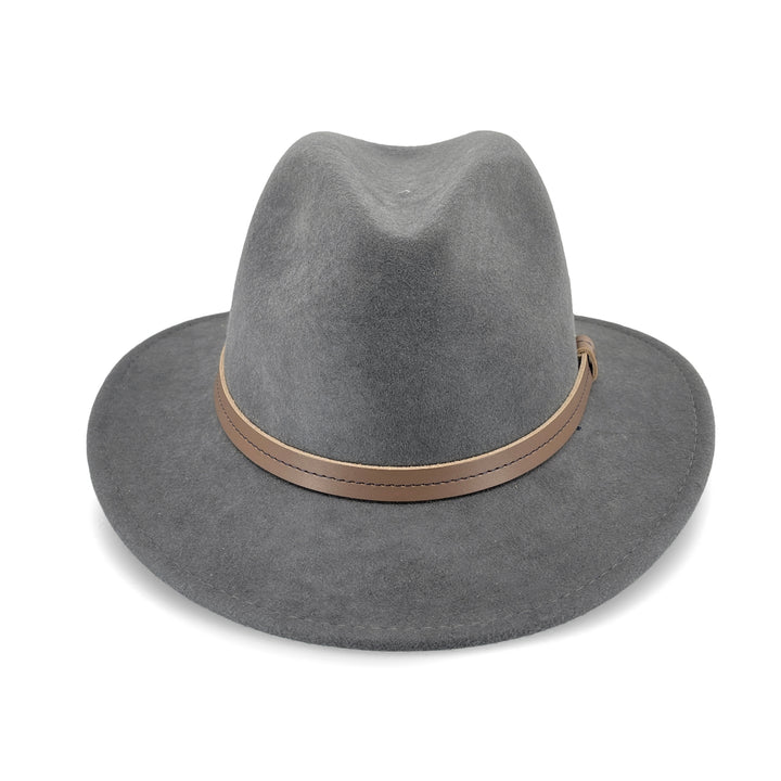 Frazer Creek Dusky Blue Felt Fedora - OoGee