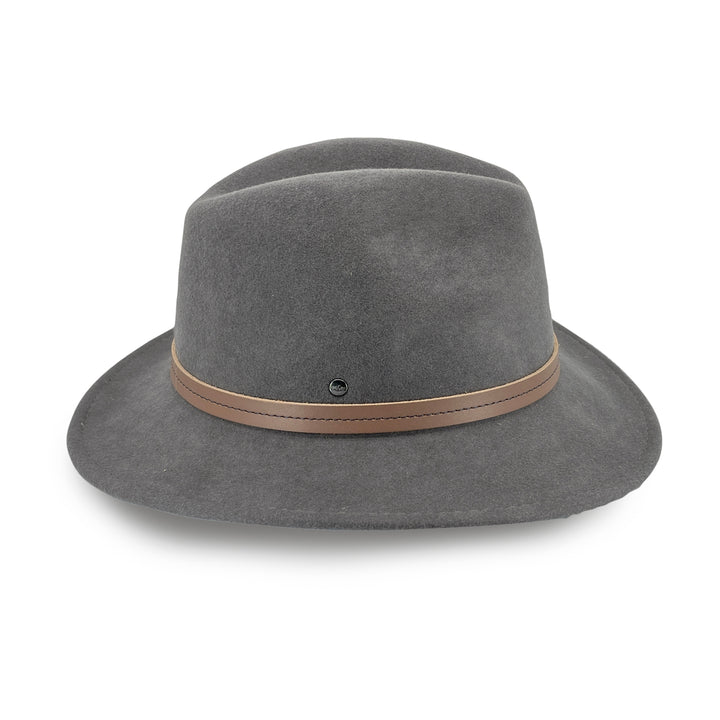 Frazer Creek Dusky Blue Felt Fedora - OoGee