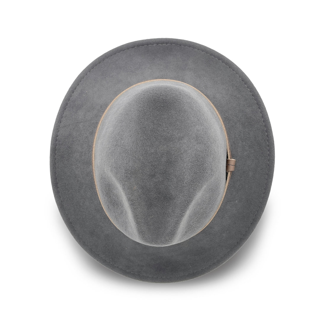 Frazer Creek Dusky Blue Felt Fedora - OoGee