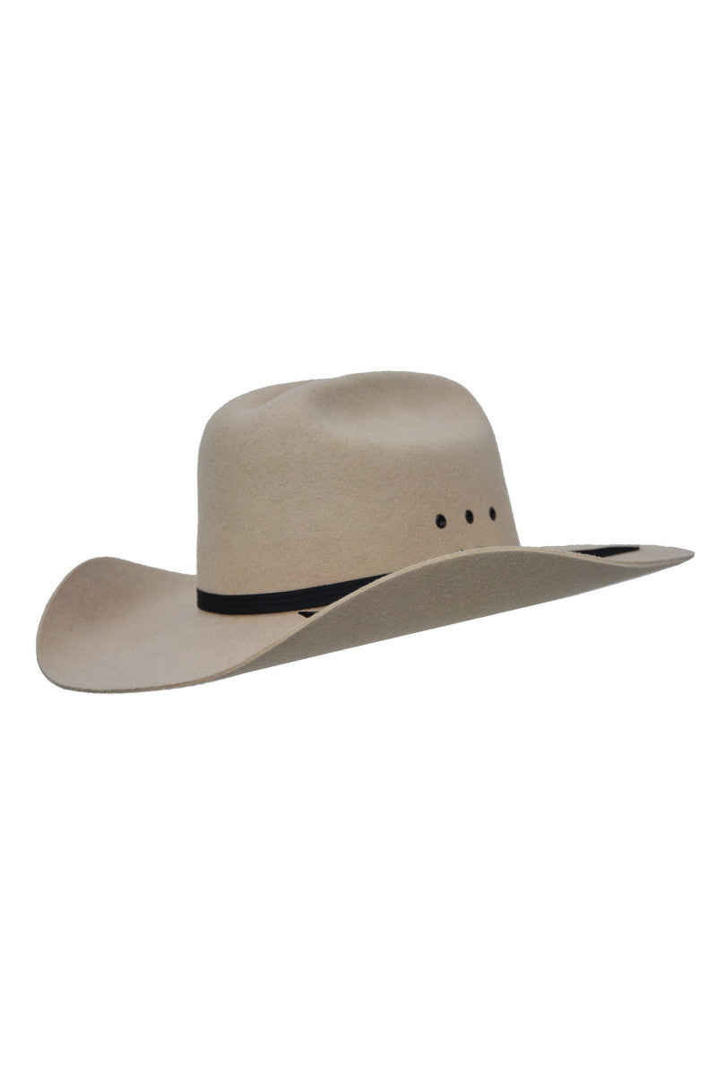 Kids Light Cream Cyclone Cowboy Hat