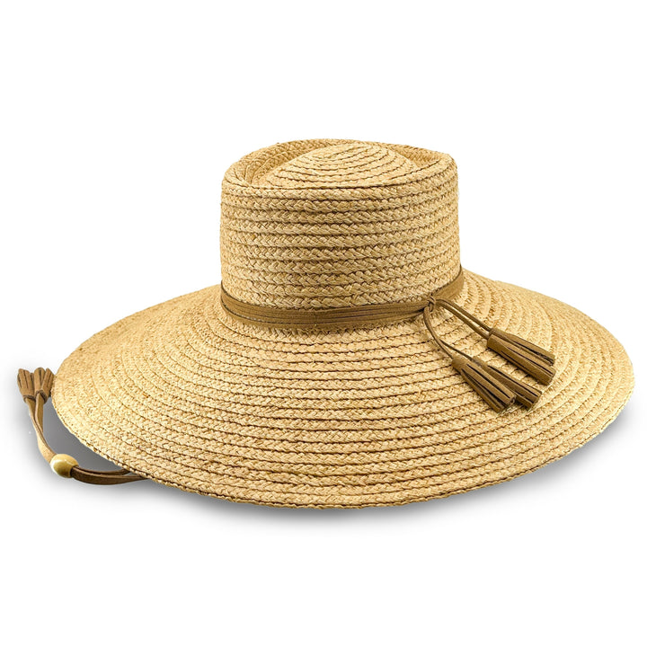 Katherine Wide Brim Raffia Hat  - Canopy Bay by Deborah Hutton