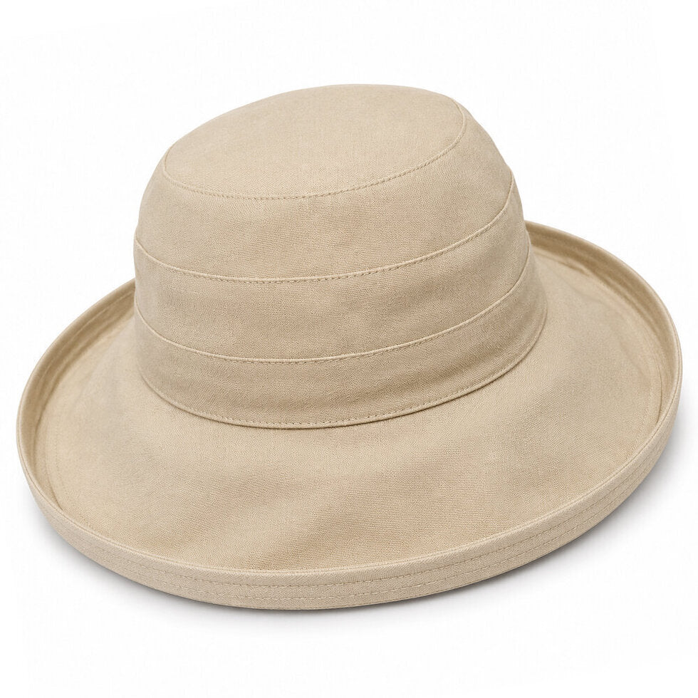 Cotton Linen Breton Hat