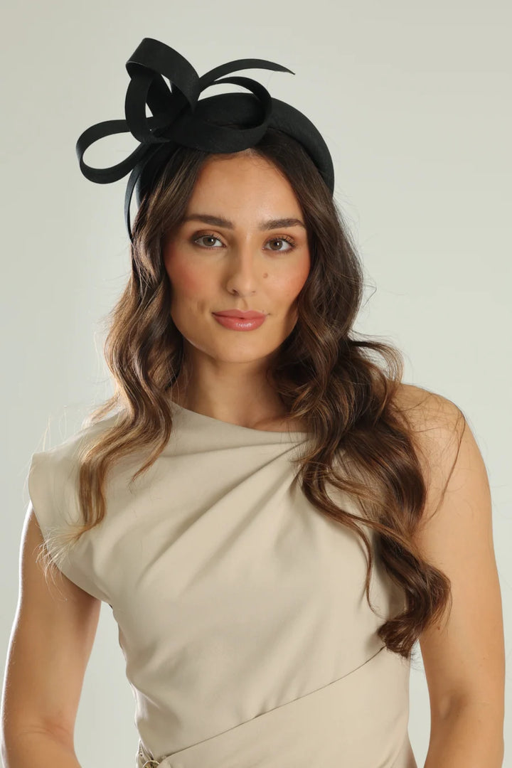 Mel Fascinator Black