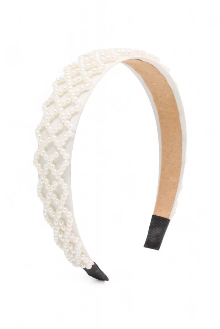 Angela Headband White