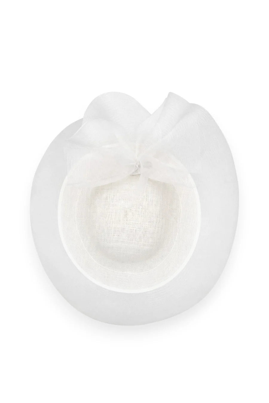 Julia Fascinator White