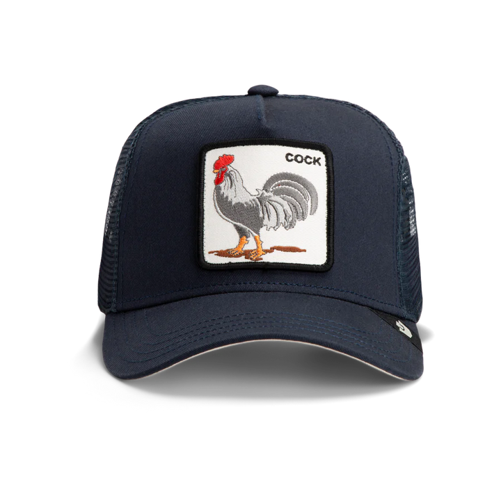 Goorin Bros Trucker Cap - Rooster Navy