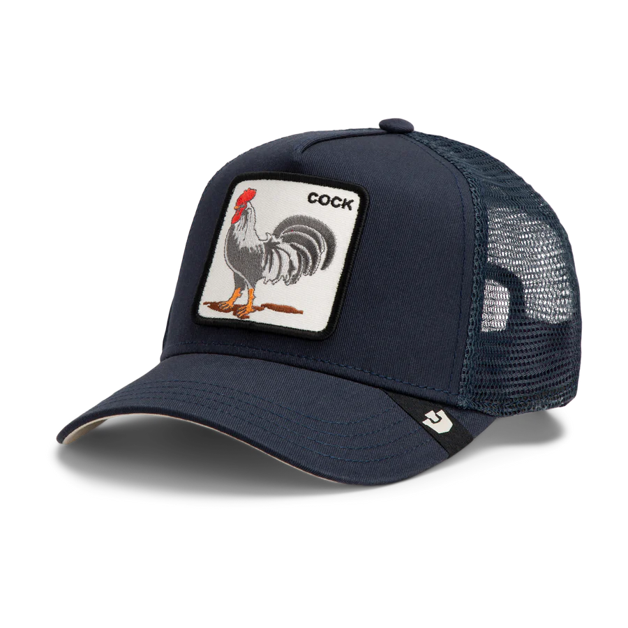 Goorin Bros Trucker Cap - Rooster Navy