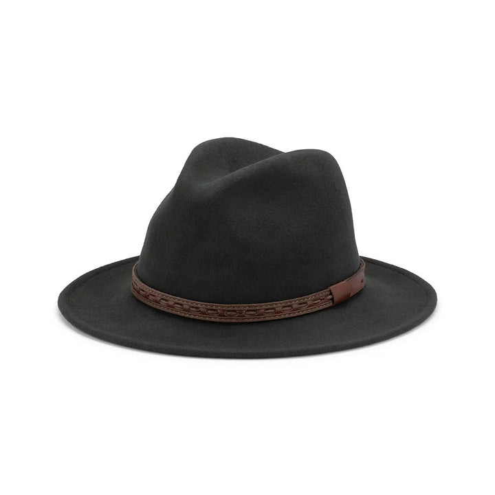 Johnny Wool Felt Packable Fedora