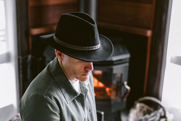 Johnny Wool Felt Packable Fedora