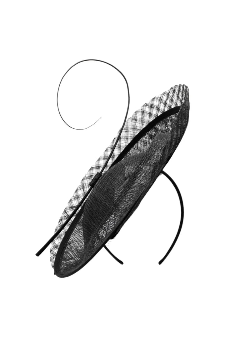 Maeve Fascinator Black