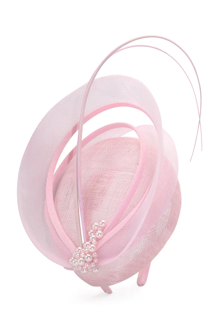 Molly Fascinator - Blush