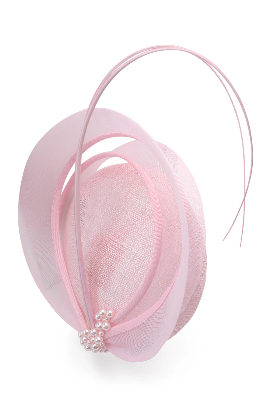 Molly Fascinator - Blush