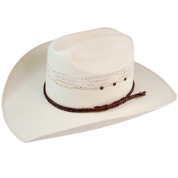 Leather Hat Band - Double Round