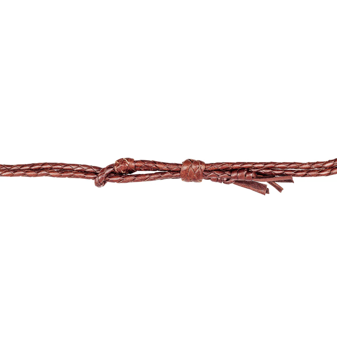 Leather Hat Band - Double Round