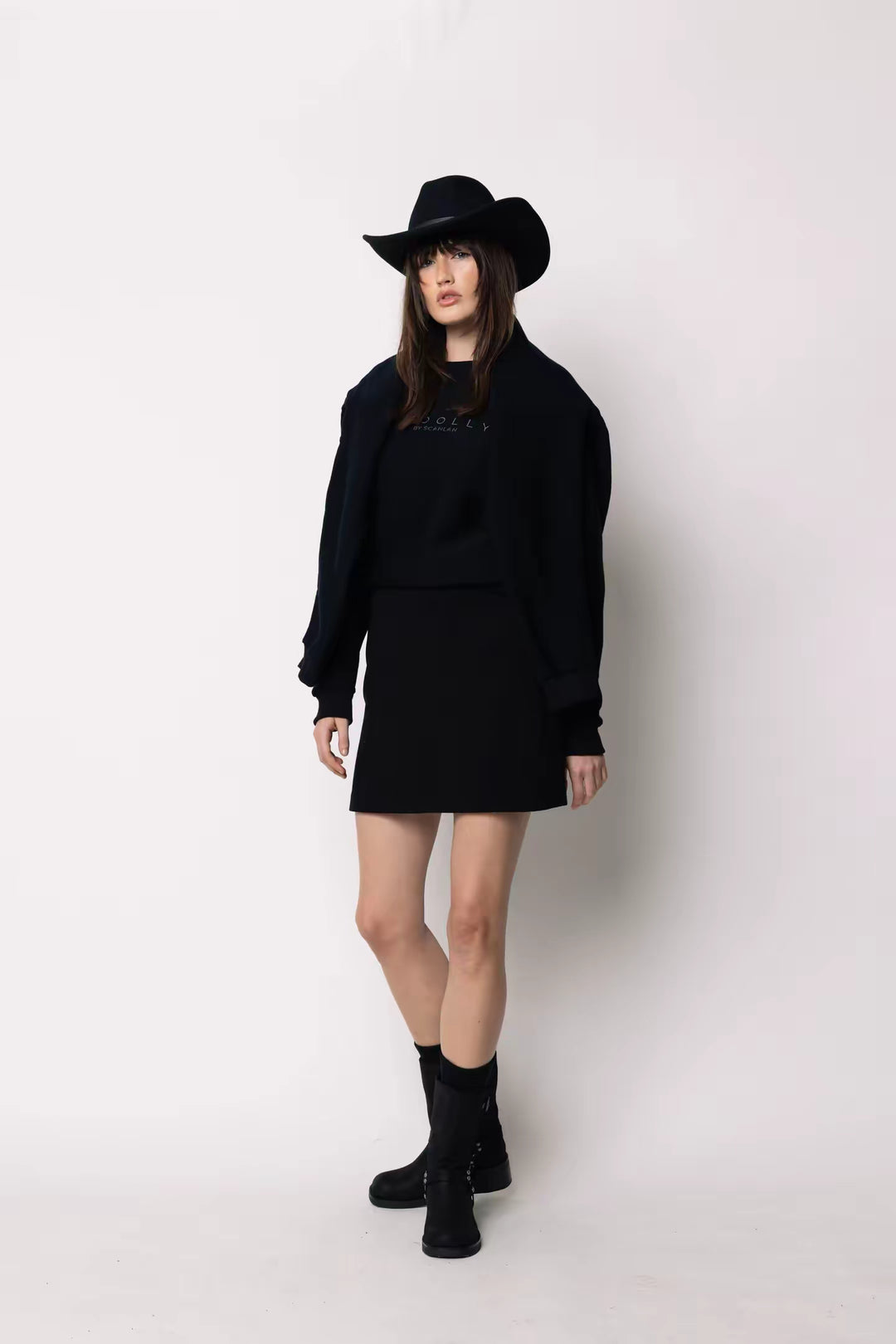 Western Hurricane Hat with Shapeable Brim