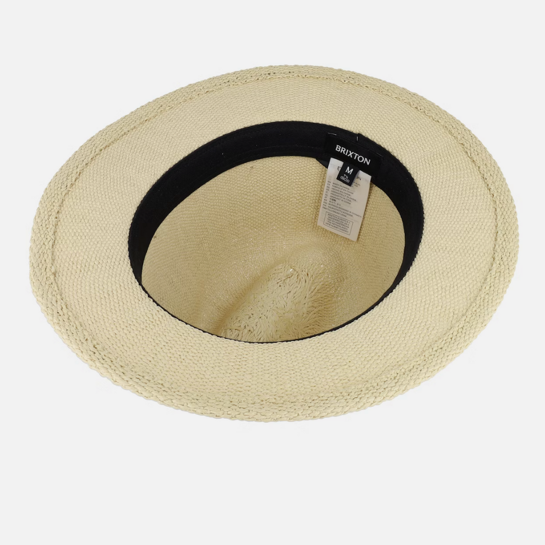 Brixton Roma Straw Fedora