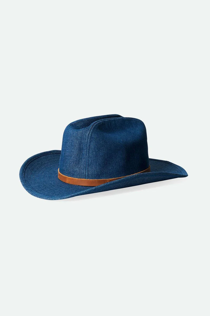 Brixton Range Cowboy Hat Denim